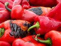 Roasting bell peppers for ajvar