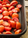Roasting Tomatoes Royalty Free Stock Photo