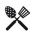 Roasting utensil cutlery icon vector illustration design Royalty Free Stock Photo