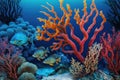 Beautiful Colorful Coral Roatan, Honduras Royalty Free Stock Photo