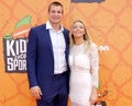 Rob Gronkowski and Camille Kostek Royalty Free Stock Photo