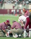 Rob Selby, Injured Arizona Cardinal Player Royalty Free Stock Photo