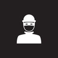 robber icon. Simple element illustration. robber symbol design template. Can be used for web and mobile