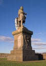 Robert Bruce Monument, Stirling Castle Royalty Free Stock Photo