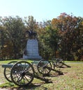 Robert e lee gettysburg monument Royalty Free Stock Photo