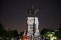 Robert E. Lee Statue, Richmond, VA, BLM Royalty Free Stock Photo