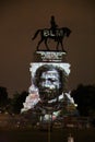 Robert E. Lee Statue V, Richmond, VA, BLM Royalty Free Stock Photo