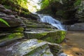 Old Mill Falls, Robert E Treman State Park, New York Royalty Free Stock Photo