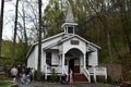 Robert F Thomas Chapel at Dollywood theme park in Sevierville, Tennessee