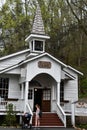Robert F Thomas Chapel at Dollywood theme park in Sevierville, Tennessee