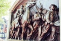 Robert Gould Shaw and 54th Regiment memorial at Boston Common Royalty Free Stock Photo