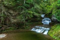 Robert H. Treman State Park: Enfield Falls Royalty Free Stock Photo