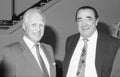 Robert Maxwell and Winston Churchill Royalty Free Stock Photo