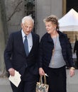 Robert Morgenthau and Lucinda Franks in Manhattan in 2007