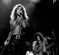 Robert Plant & Jimmy Page - April 9, 1995, Boston Garden - by Eric L. Johnson Photography Royalty Free Stock Photo