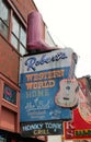 Robert's Western World Honky Tonk Showplace, Nashville Tennessee Royalty Free Stock Photo