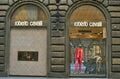Roberto Cavalli fashion shop in Italy