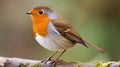 Robin Bird Wallpaper: Sharp Focus, Dignified Poses, High Resolution