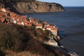 Robin Hoods Bay view Royalty Free Stock Photo