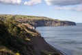 Robin Hoods Bay View from cliffs Royalty Free Stock Photo