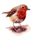 Robin Red Breast Royalty Free Stock Photo