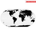 Robinson map projection