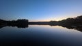 Robinson Pond After Sunset View Royalty Free Stock Photo