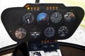 Robinson R44 - Instrument Panel Royalty Free Stock Photo