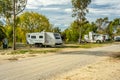 Robinvale, Victoria, Australia - Caravan park by the Murray river