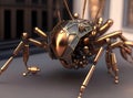 The robospider - AI generated artwork Royalty Free Stock Photo