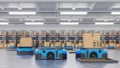 Robot AGV is using automation to deliver your products on time