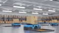 Robot AGV is using automation to deliver your products on time