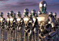 Robot android army