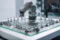 robot, assembling intricate device in medical laboratory