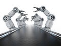 Robot assembly line