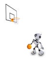 Robot Basketball player