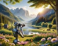 Robot Photographer in Nature