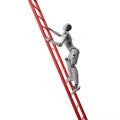 Robot climb ladder