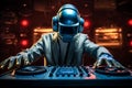 Robot DJ. Generate Ai