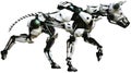 Robot Dog, Mechanical Machine, Isolated