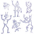 Robot doodles