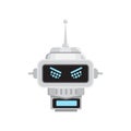 Robot emotion. Emoji Illustrations.