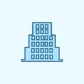 robot field outline icon. Element of 2 color simple icon. Thin line icon for website design and development, app development. Royalty Free Stock Photo