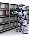Robot filing documents