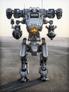 Robot Futuristic Mech weapon