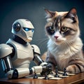 Robot Gambit: Outwitting a Grumpy Cat\
