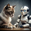 Robot Gambit: Outwitting a Grumpy Cat\