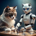 Robot Gambit: Outwitting a Grumpy Cat\