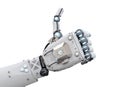 Robot hand thumb up