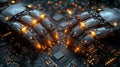 Robot Hands Working in Unison on Circuit Board Assembly
